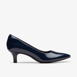 Shondrah Jade Marineblauwe Patenten Schoenen