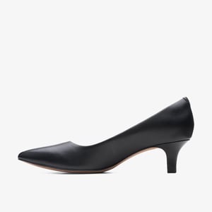 Shondrah Jade Zwarte Leren Schoenen