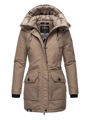 Navahoo dames winterjas Blizzardstorm – Lang, Warm & Functioneel