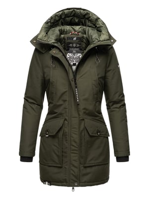 Navahoo dames winterjas Blizzardstorm – Lang, Warm & Functioneel