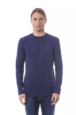 Langere Mouw Crew Neck T-shirt Klassieke Stijl