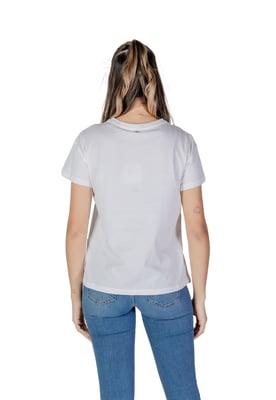Kristal T-shirt Korte Mouwen Ronde Hals
