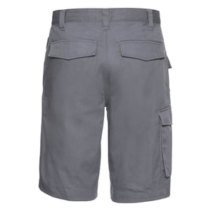 Russell Werkkleding Twill Shorts (Konvooi Grijs)