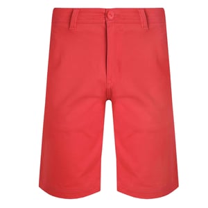 Weird Fish Heren Rayburn Korte Broek met Platte Voorkant (Radicaal Rood)