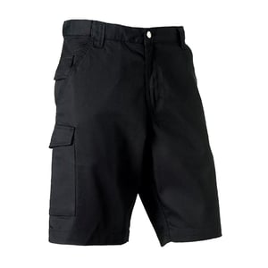 Russell Werkkleding Twill Shorts (Zwart)