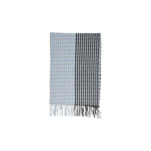 Tweedelige Sjaal Houndstooth Streep