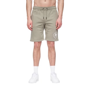 Henleys Heren Metafone Sweat Shorts (Stoffige Olijf)
