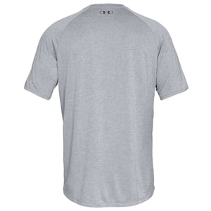Under Armour Heren-Tech T-Shirt (Licht staal Heather/Zwart)