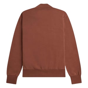 Fred Perry Bomberjack met volledige rits voor heren (Whisky)