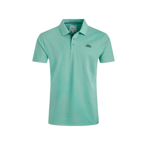 Weird Fish Heren Miles Pique Organic Poloshirt (Aquamarine)