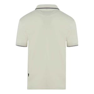 Aquascutum Heren Logo Poloshirt (Beige)