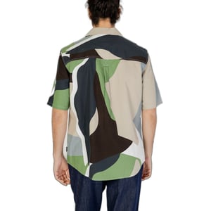 Abstracte Print Korte Mouwen Shirt