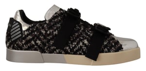 Tweed Gesp Sneakers Casual Stijl
