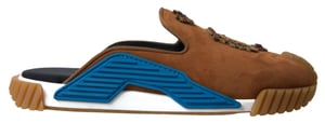 Portofino Versierde Suede Mules