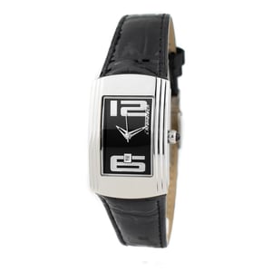 Zwarte Leren Horloge met Band Ct7017l04ac