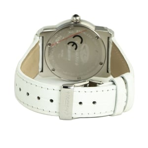 Chronotech Ct7279m06ac Witte Leren Horloge