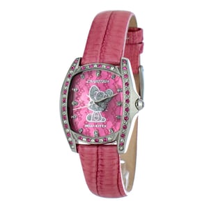 Hello Kitty Roze Lederen Horloge Chct7094ss37ac