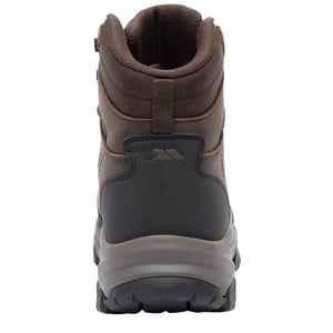 Trespass Heren Stride Leder Wandelschoenen (Donkerbruin)