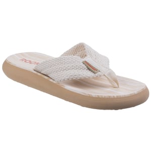 Rocket Dog Dames/dames Zonsondergangsslip op sandalen (Dubbele crème)