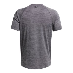 Under Armour Uniseks T-shirt met structuur voor volwassenen (Kasteelrots Grijs)