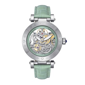 Empress Theodora Automatisch Horloge met Leren Band