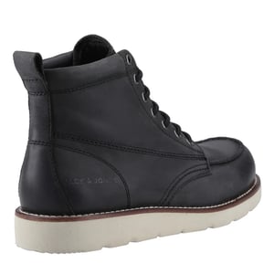 Jack And Jones Heren Toronto Leren Laarzen (Zwart)