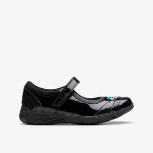 Relda Spark Kid Zwarte Patente Schoenen