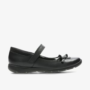 Venture Star Zwarte Leren Schoenen