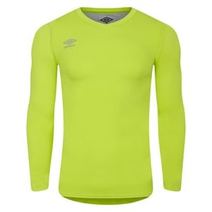 Umbro Heren Elite V Neck Base Layer Top (Zure kalk)