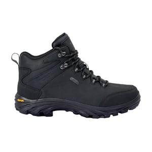 Regatta Grote buitenshuis Heren Burrell Leren Wandelschoenen (Zwart)