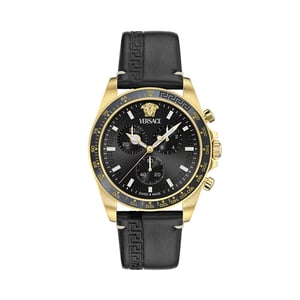 Versace Greca Chr Wave Heren Horloge Zwart VE0H00225