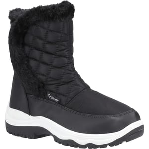 Cotswold Dames/Dames Butterrow Sneeuwlaarzen (Zwart)
