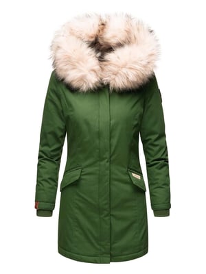 Navahoo Dames Winterparka Cristal – Premium Collectie met Afneembare Bontkraag