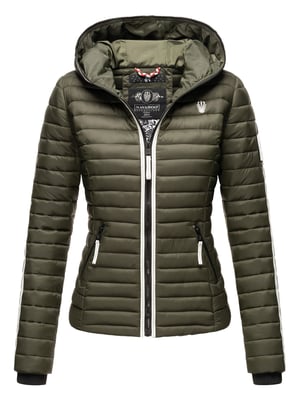 Navahoo Dames Gewatteerde Jas Kimuk Princess – Licht, Modern & Met Capuchon