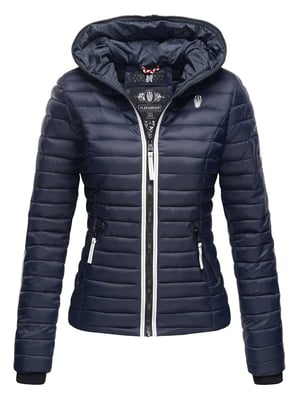 Navahoo Dames Gewatteerde Jas Kimuk Princess – Licht, Modern & Met Capuchon