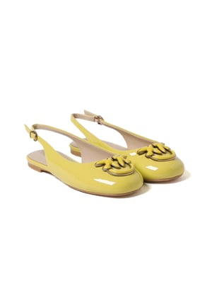 PINKO Sling Back Limoen