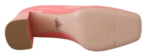 Patenten Leren Blokhak Pumps