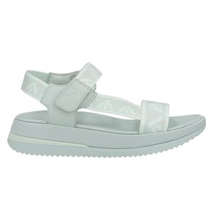 FitFlop Dames/Dames Surff Leren Detailing Rugband Sandalen (Salieborstel groen)