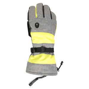 Mountain Warehouse Heren Summit Extreme Skihandschoenen (Geel/Grijs/Zwart)