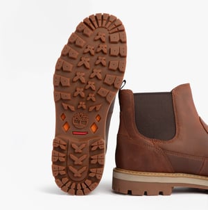 Timberland Britton Road Mid Heren Chelsea Boots Rust