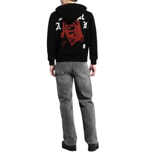 Amiri Wes Lang Solar Kings Hoodie Zwart