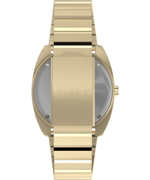 Timex Q Timex Q Vintage-inspired Heren Horloge Goudkleurig TW2Y34400