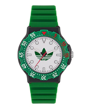 Adidas Originals Discoverer Two Unisex Groene Horloge AOSY25512