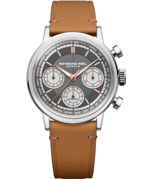 Raymond Weil Millesime Heren Horloge Bruin 7765-STC-60651