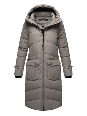 Marikoo Tomomii dames winterjas – lang, warm & met capuchon
