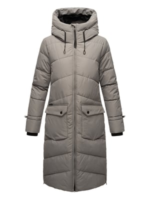 Marikoo Tomomii dames winterjas – lang, warm & met capuchon