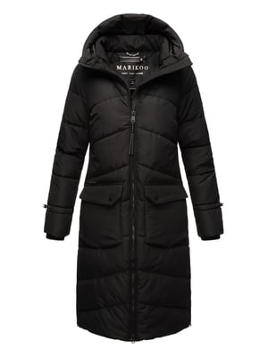 Marikoo Tomomii dames winterjas – lang, warm & met capuchon