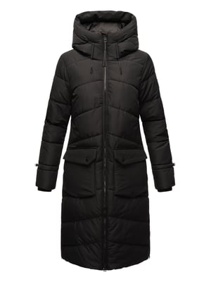 Marikoo Tomomii dames winterjas – lang, warm & met capuchon