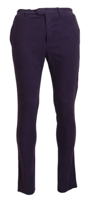Paarse Rechte Broek Model Pan74123