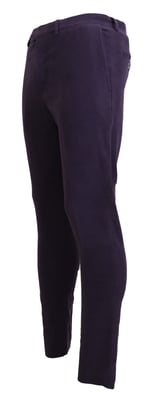 Paarse Rechte Broek Model Pan74123